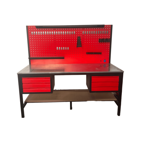 2 Metre 6 Çekmeceli Takım Tezgahı